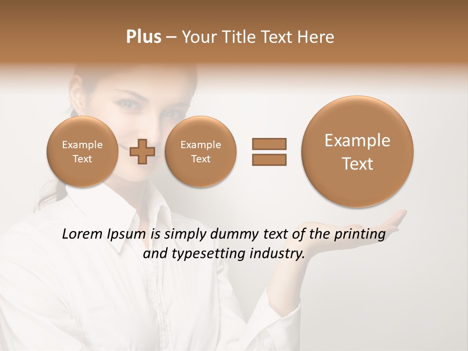Smile Student Ambition PowerPoint Template
