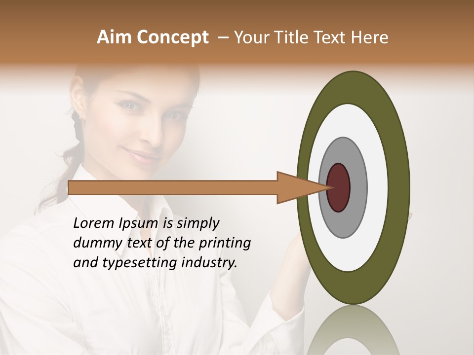 Smile Student Ambition PowerPoint Template