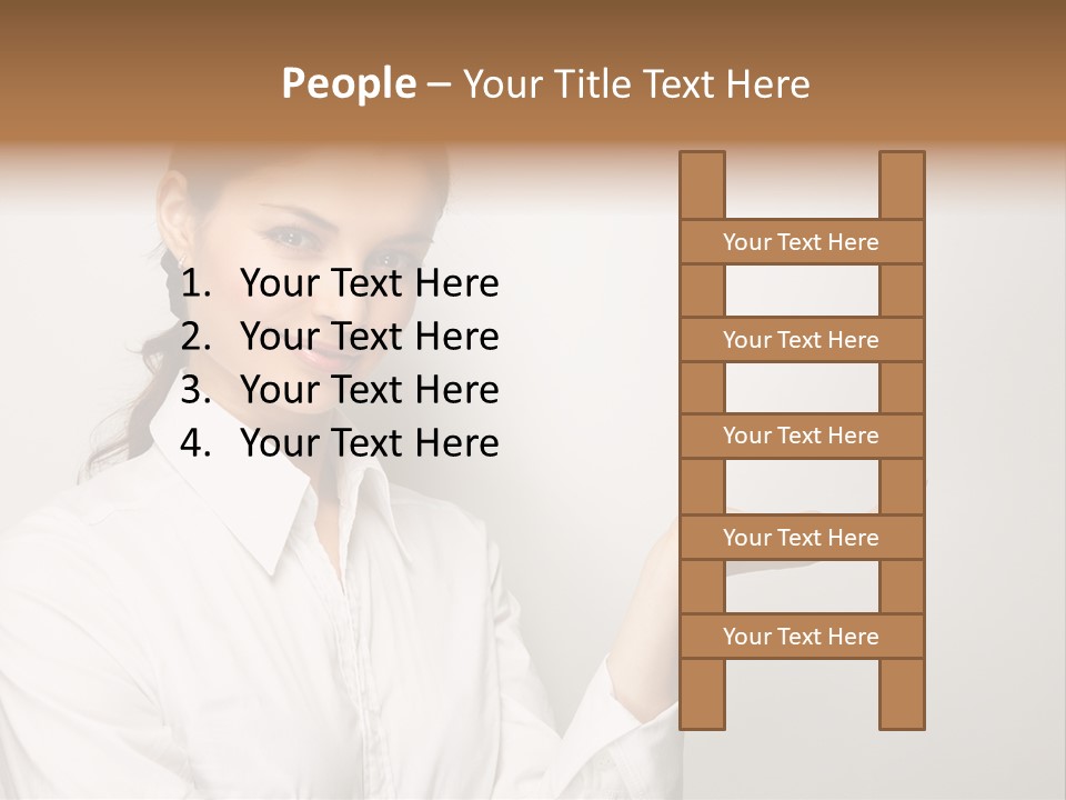 Smile Student Ambition PowerPoint Template