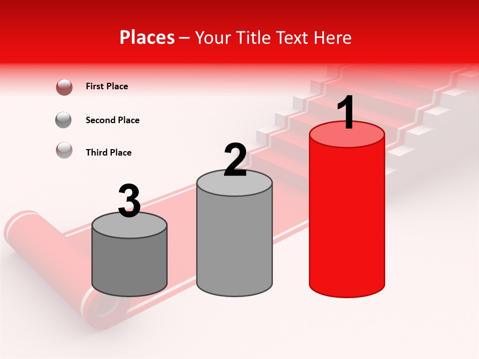 Red Blue Abstract PowerPoint Template