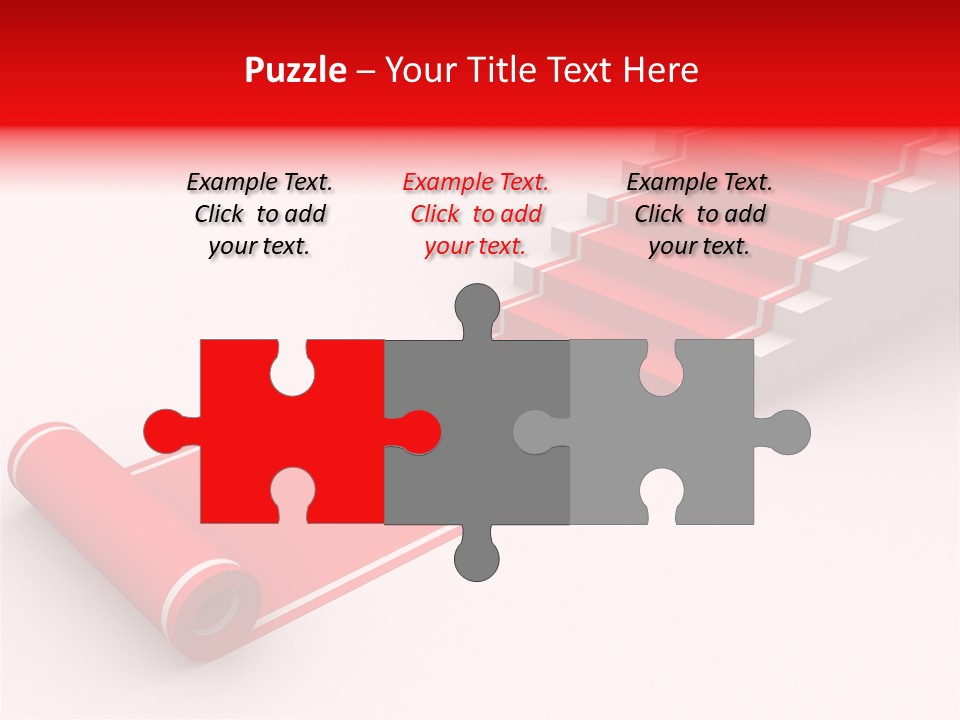 Red Blue Abstract PowerPoint Template