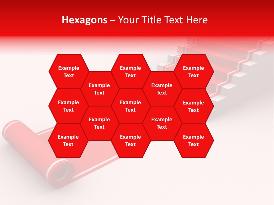 Red Blue Abstract PowerPoint Template