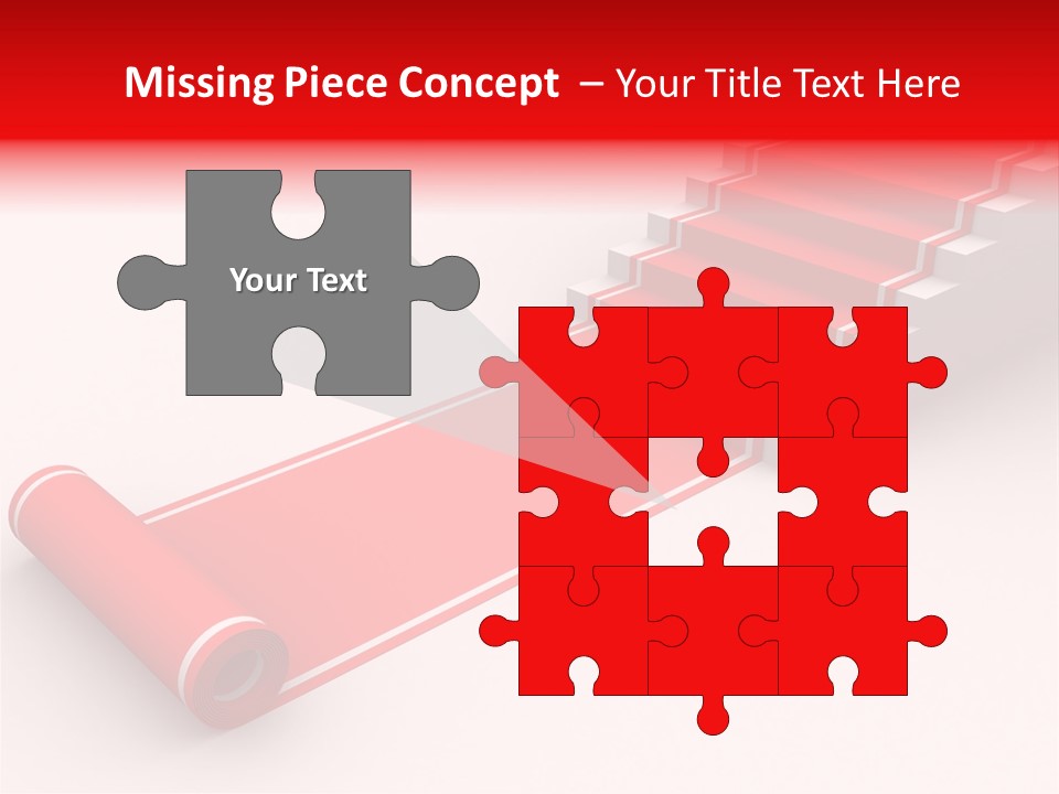Red Blue Abstract PowerPoint Template