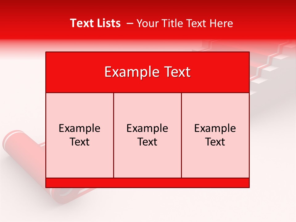 Red Blue Abstract PowerPoint Template