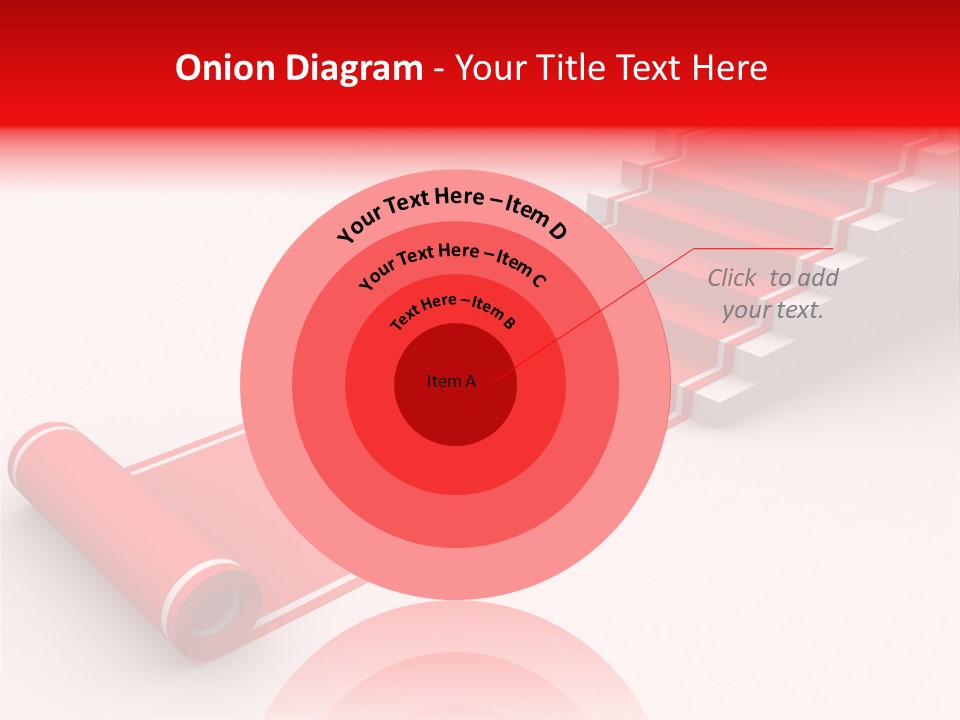 Red Blue Abstract PowerPoint Template