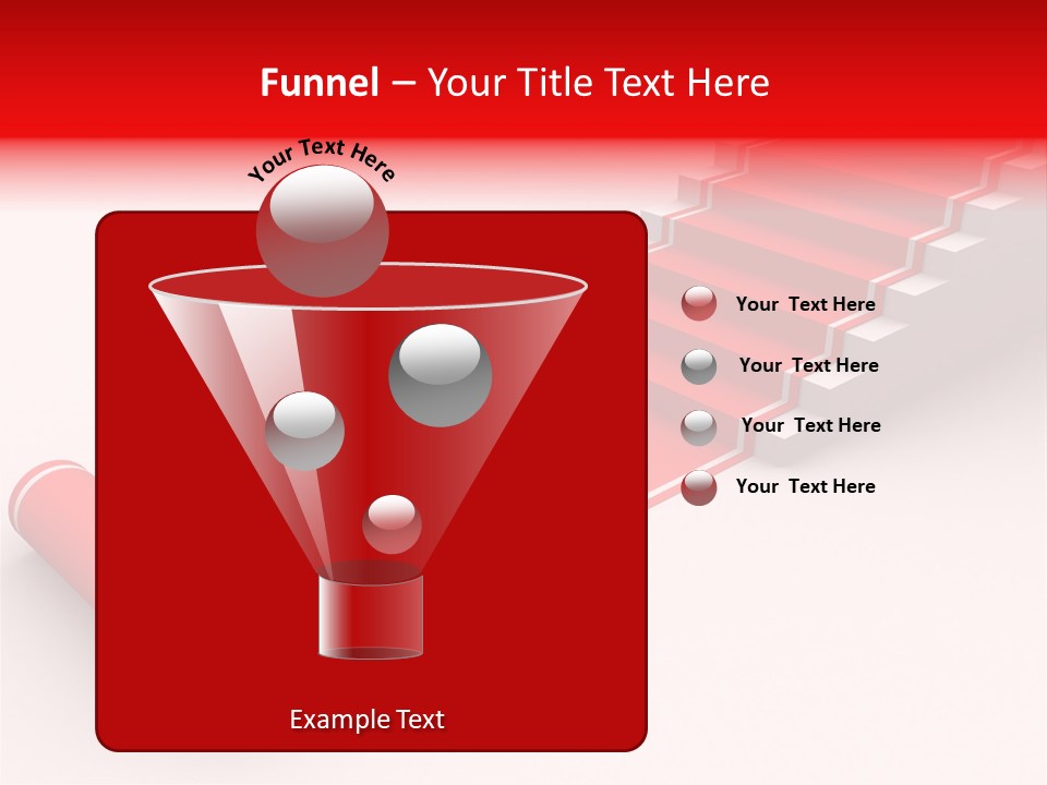 Red Blue Abstract PowerPoint Template