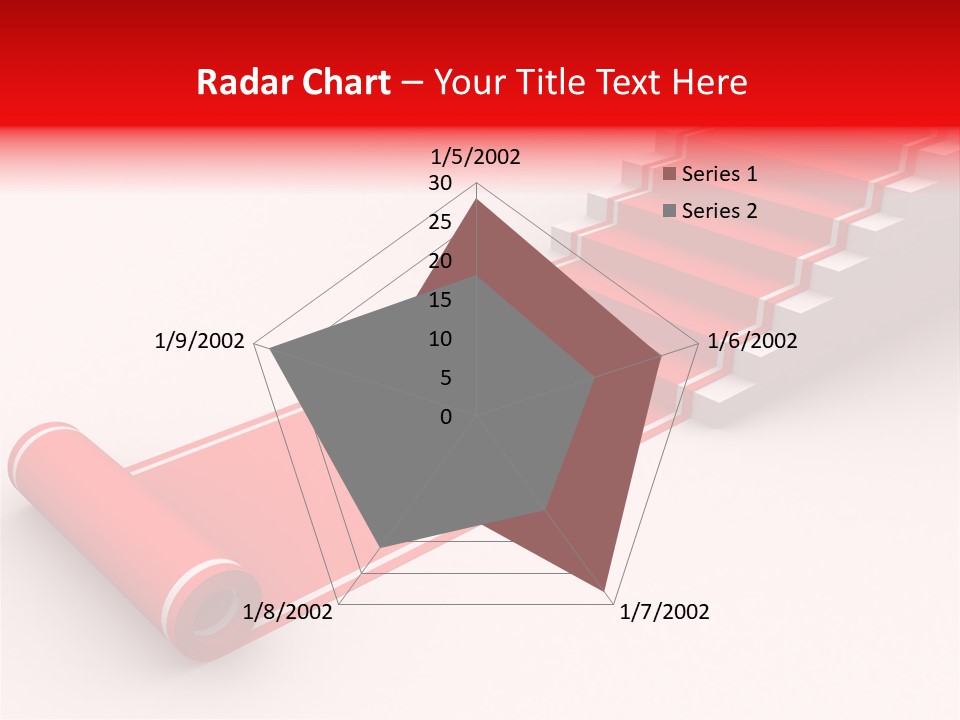 Red Blue Abstract PowerPoint Template