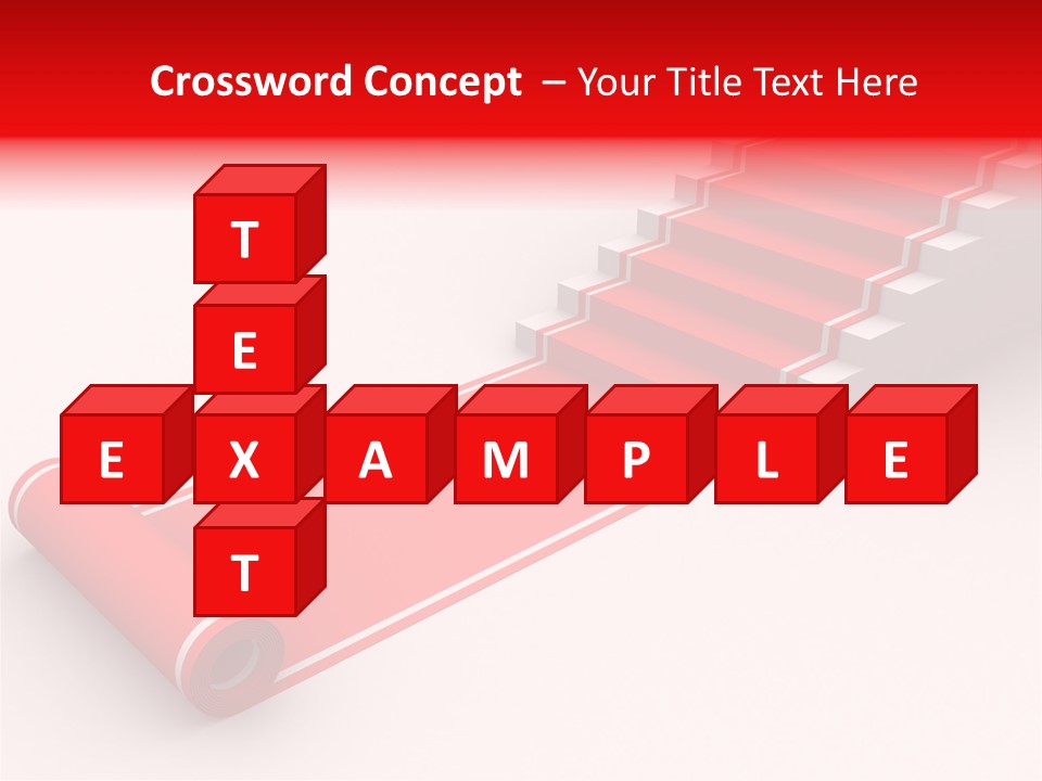 Red Blue Abstract PowerPoint Template