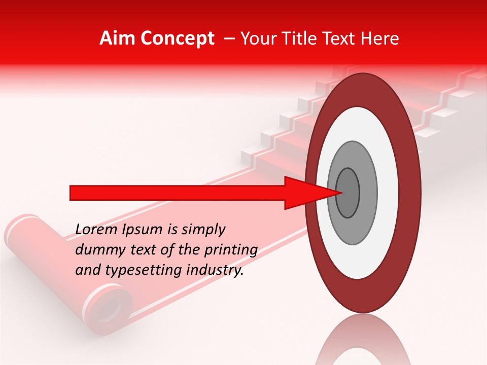 Red Blue Abstract PowerPoint Template