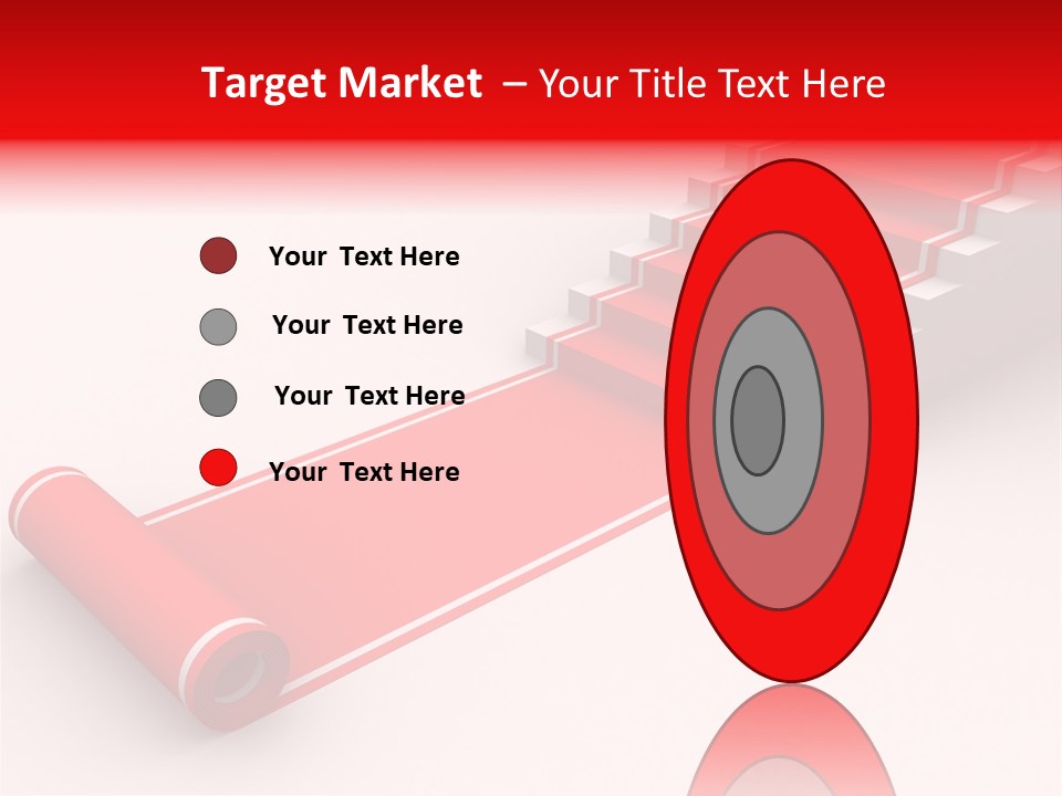 Red Blue Abstract PowerPoint Template