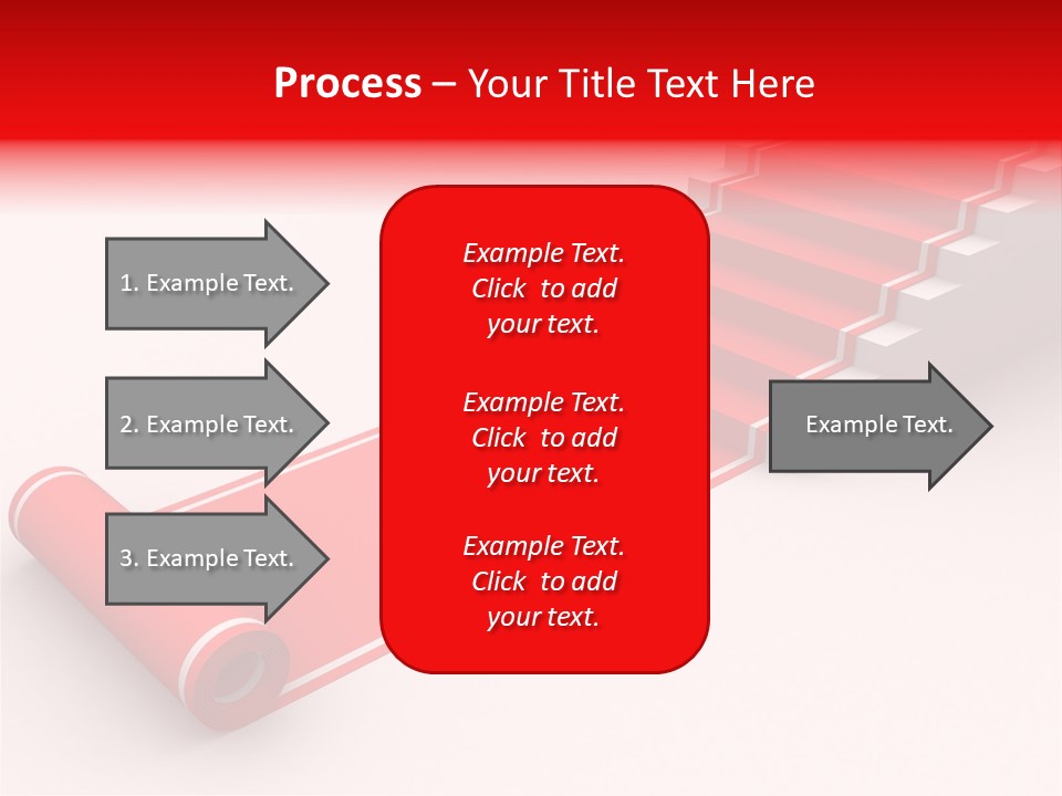 Red Blue Abstract PowerPoint Template