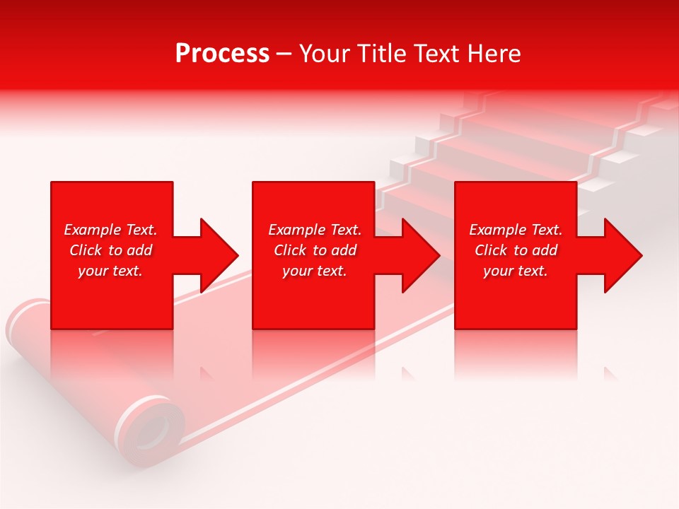 Red Blue Abstract PowerPoint Template