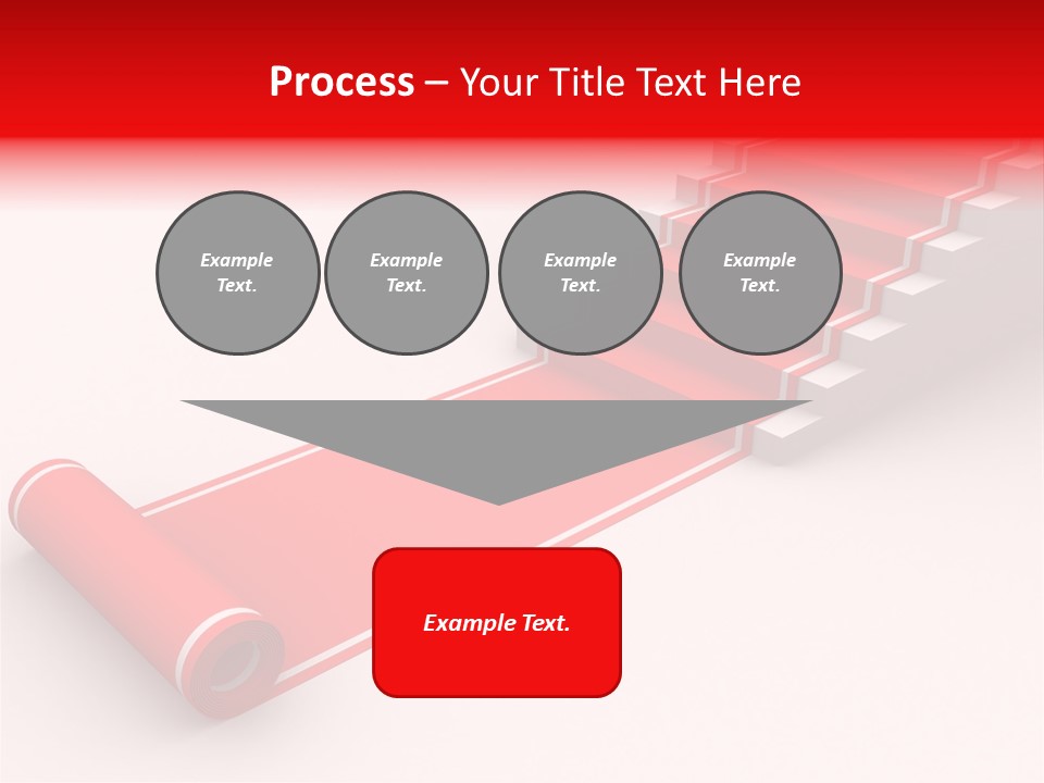 Red Blue Abstract PowerPoint Template