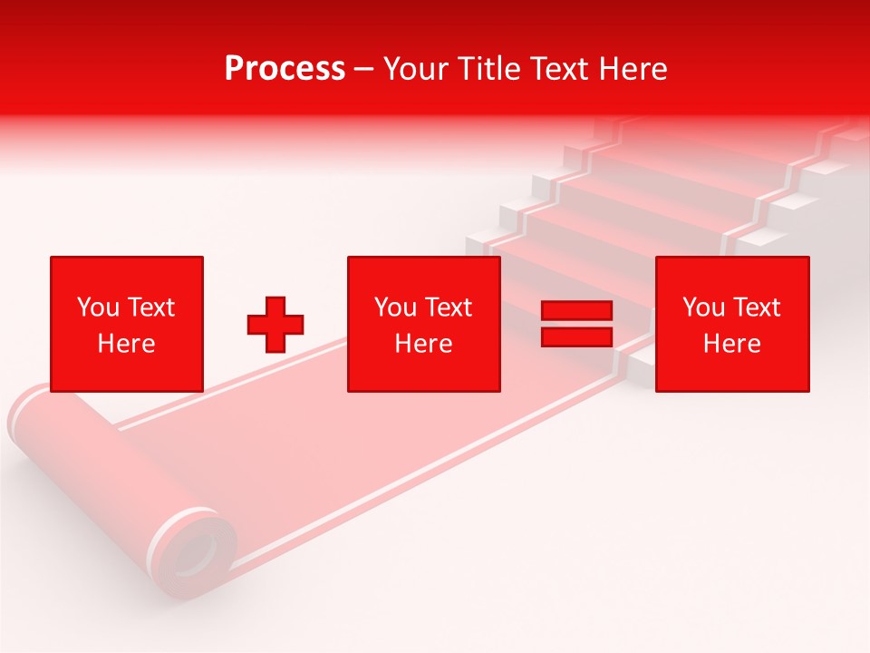 Red Blue Abstract PowerPoint Template