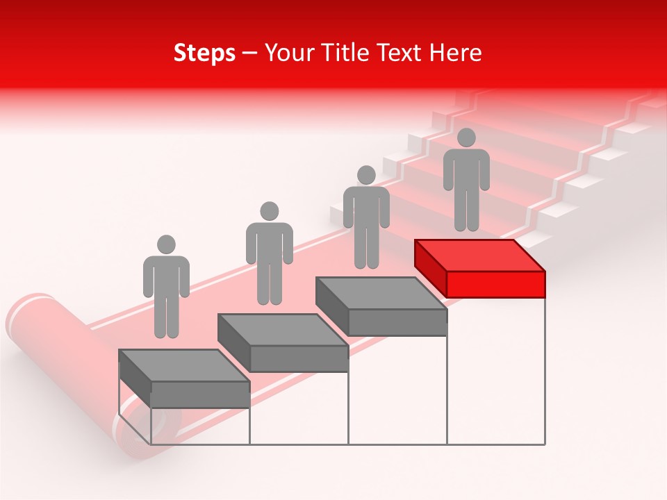 Red Blue Abstract PowerPoint Template