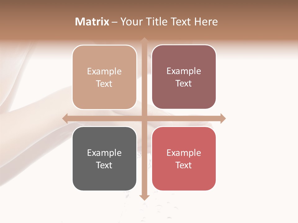 Clean Brunette  PowerPoint Template