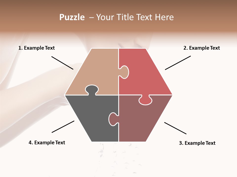 Clean Brunette  PowerPoint Template