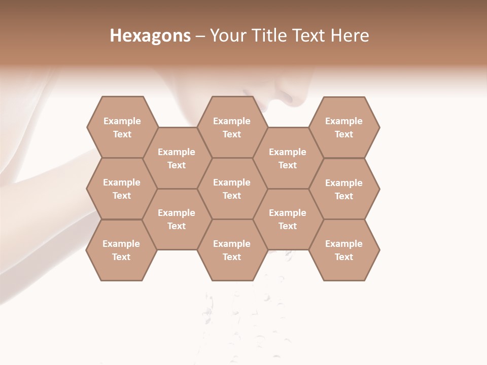 Clean Brunette  PowerPoint Template