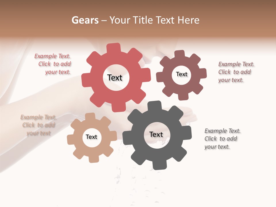 Clean Brunette  PowerPoint Template