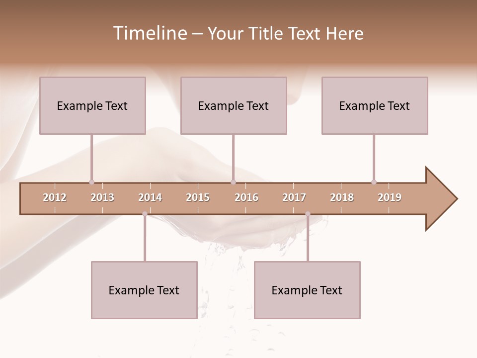 Clean Brunette  PowerPoint Template