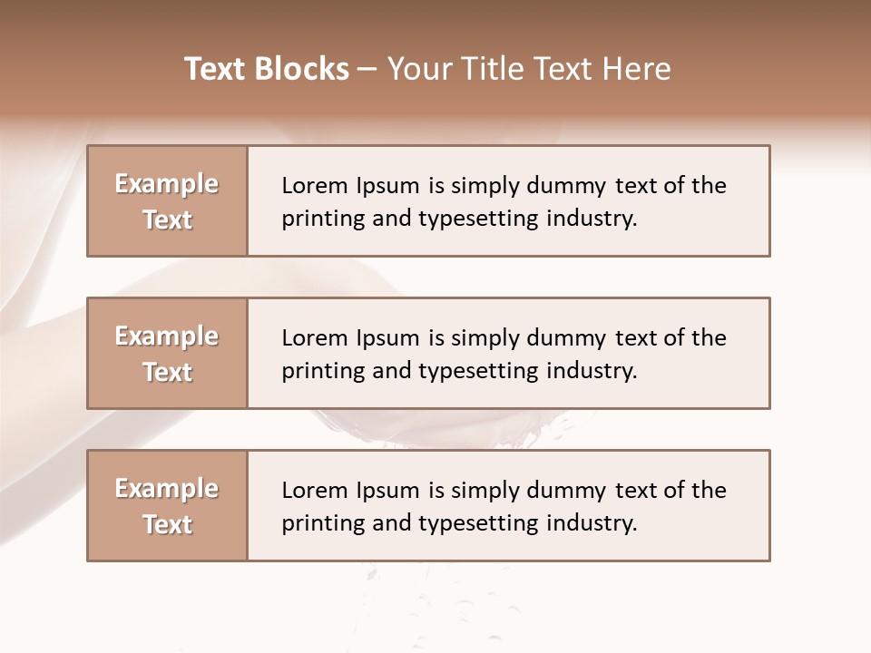 Clean Brunette  PowerPoint Template