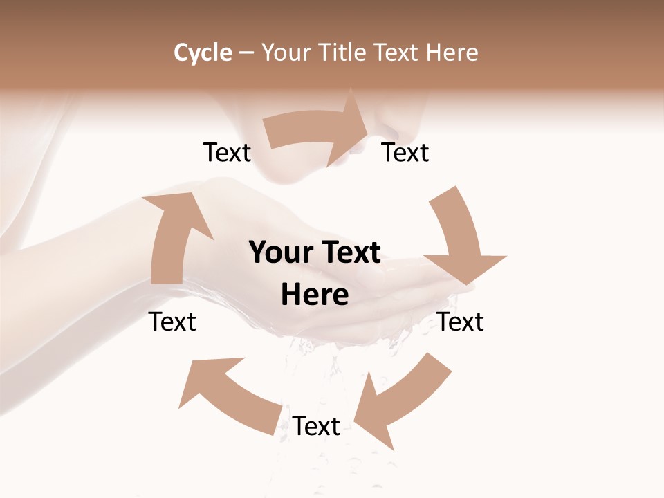 Clean Brunette  PowerPoint Template