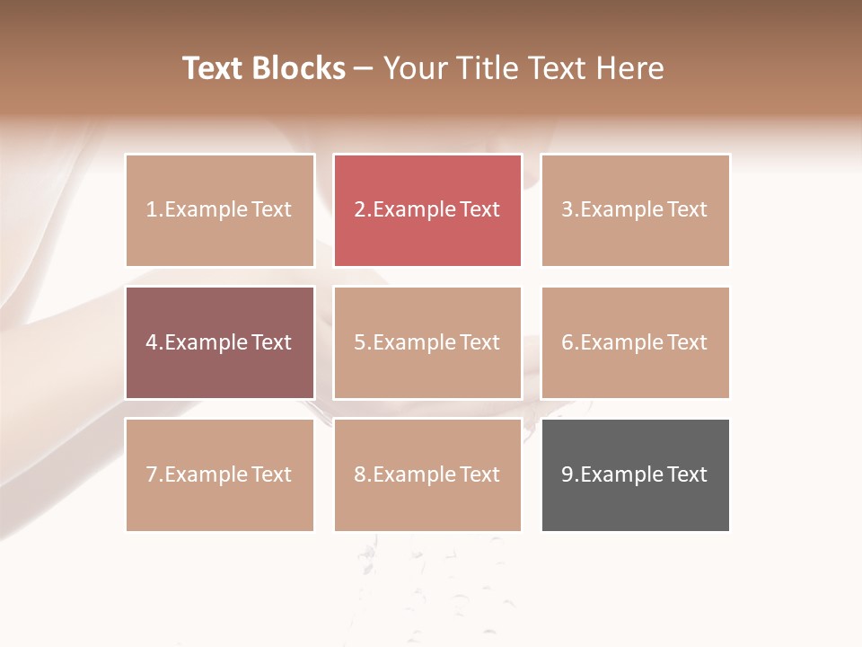 Clean Brunette  PowerPoint Template