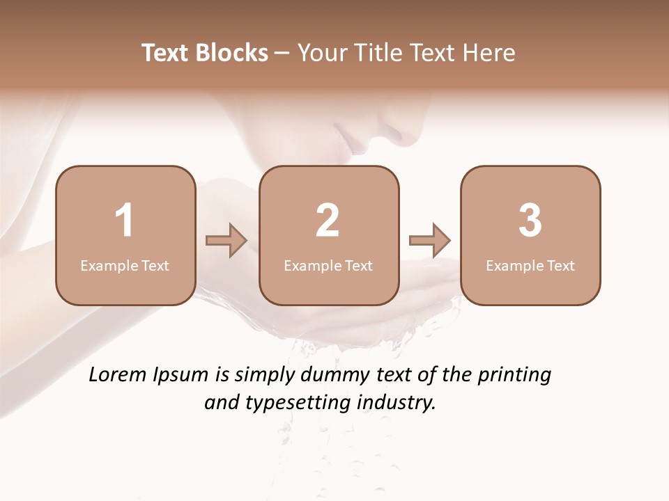 Clean Brunette  PowerPoint Template