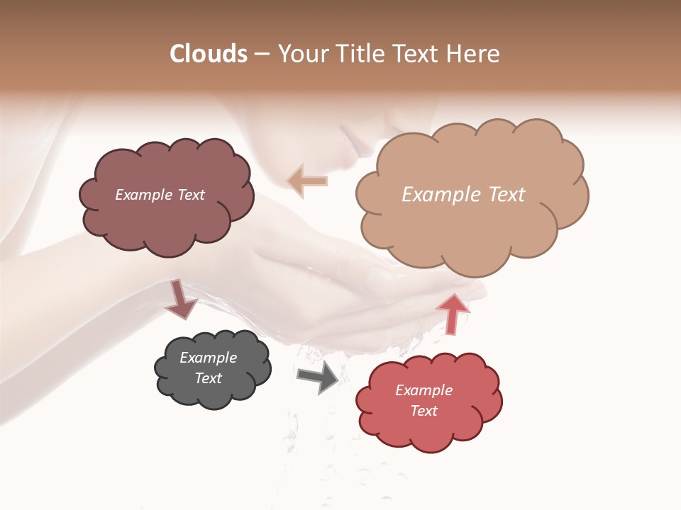 Clean Brunette  PowerPoint Template