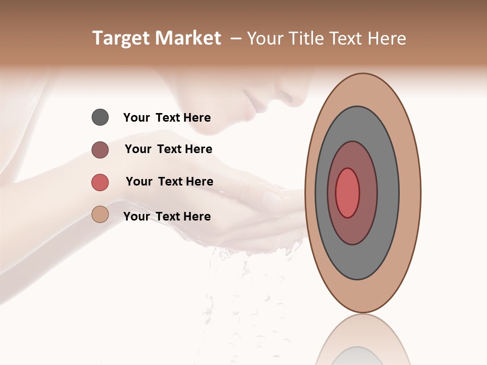 Clean Brunette  PowerPoint Template