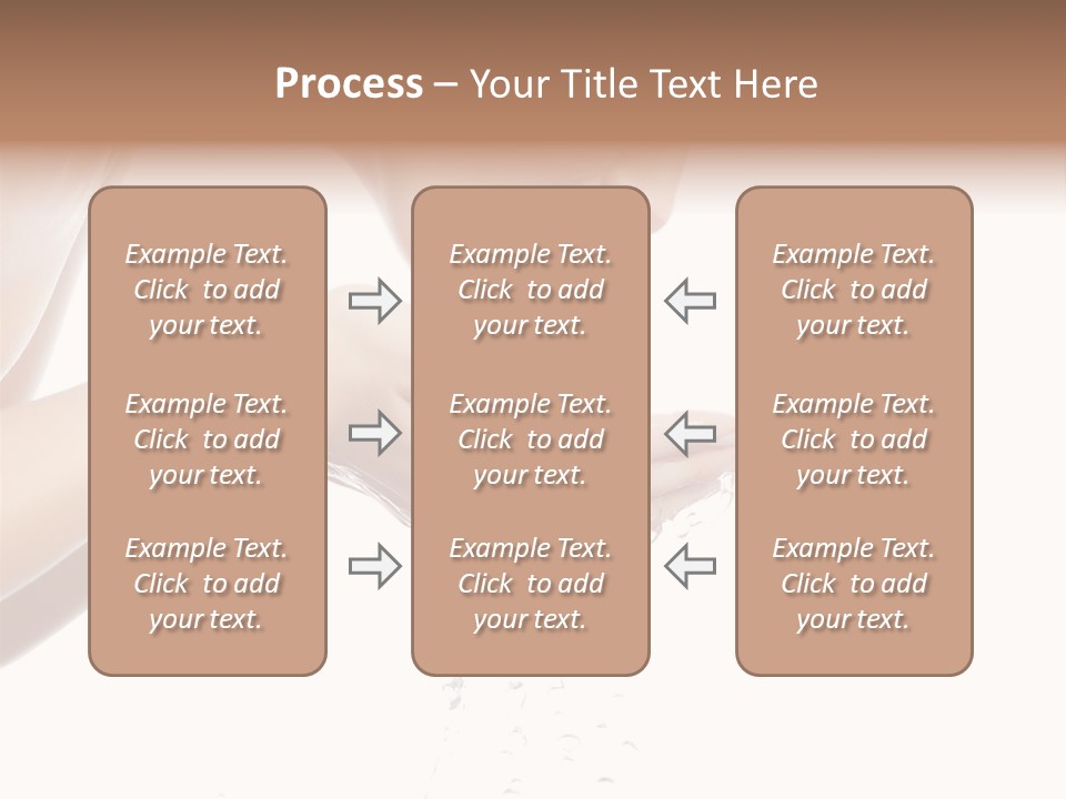 Clean Brunette  PowerPoint Template