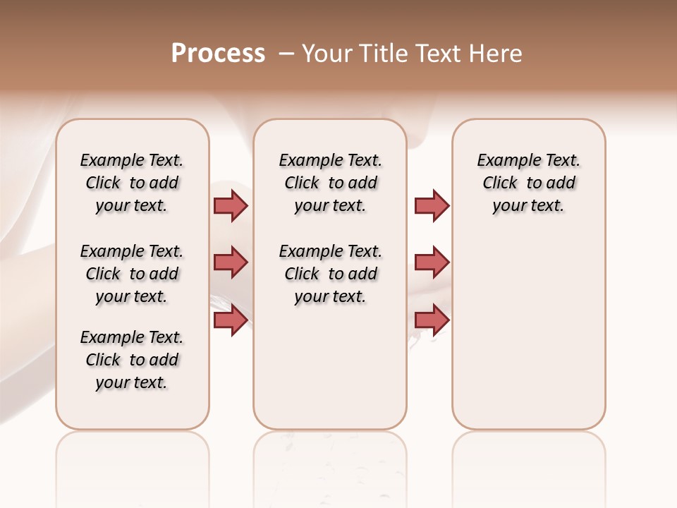 Clean Brunette  PowerPoint Template