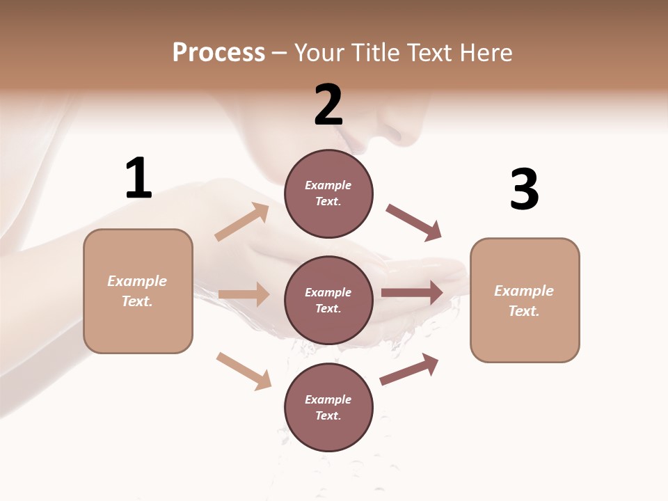 Clean Brunette  PowerPoint Template