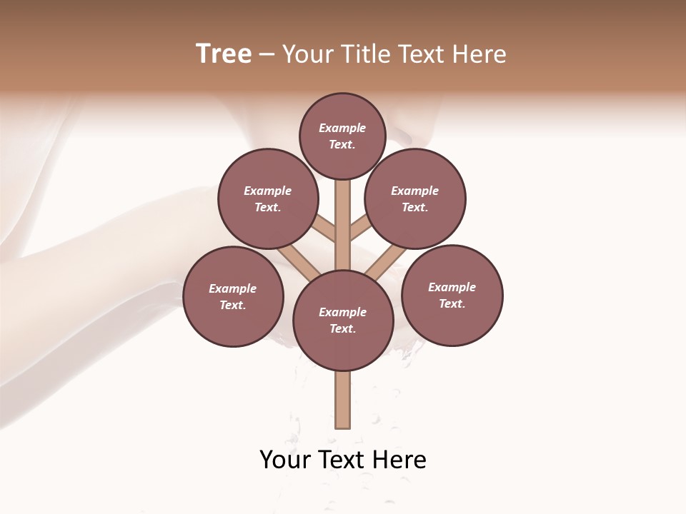 Clean Brunette  PowerPoint Template