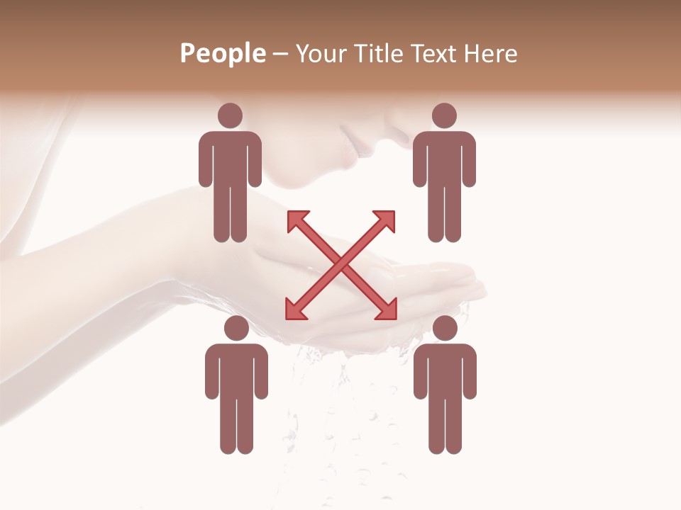 Clean Brunette  PowerPoint Template