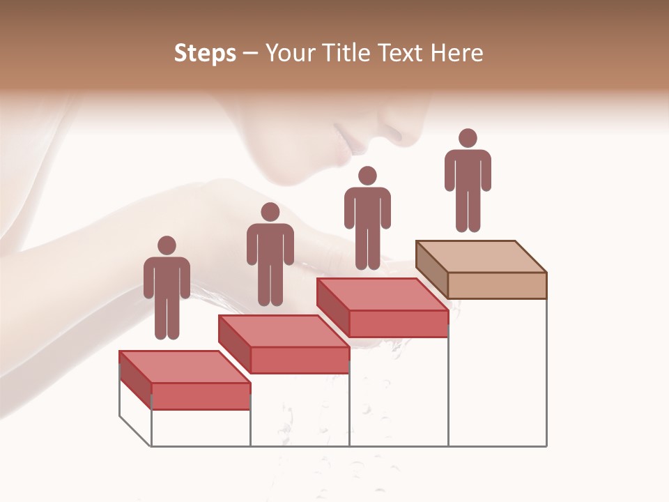 Clean Brunette  PowerPoint Template