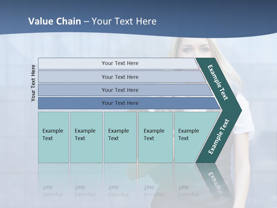 Fit Woman Joy PowerPoint Template