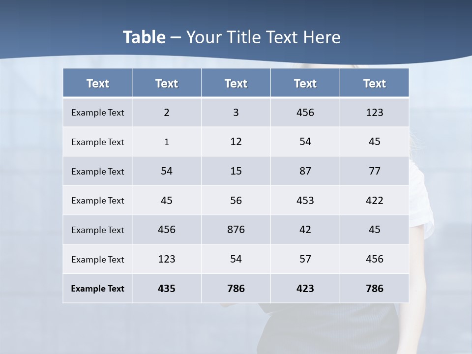 Fit Woman Joy PowerPoint Template