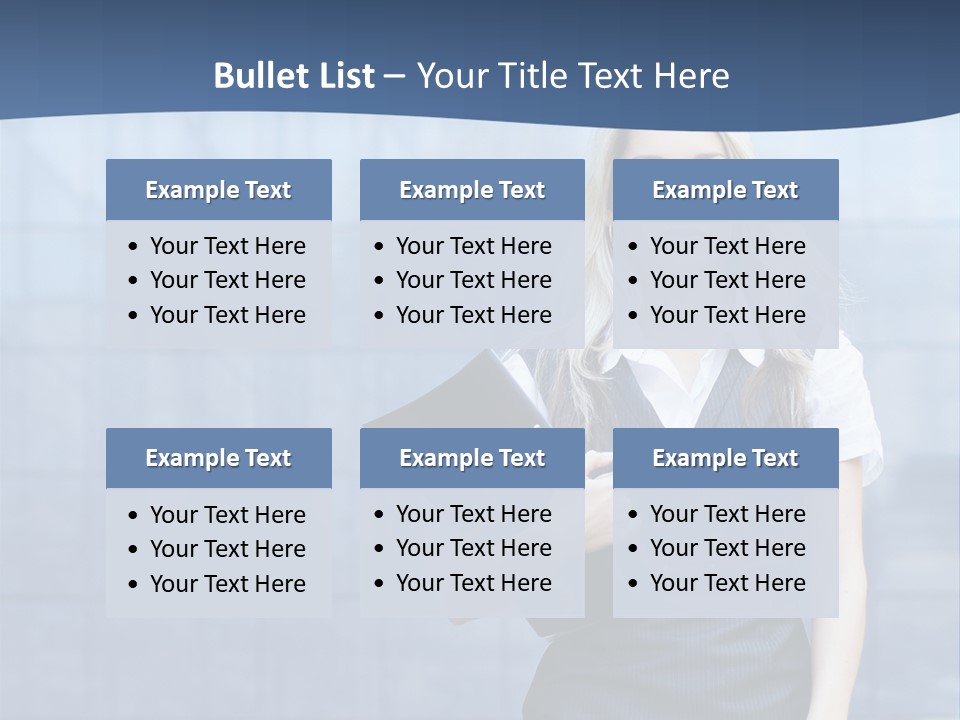 Fit Woman Joy PowerPoint Template