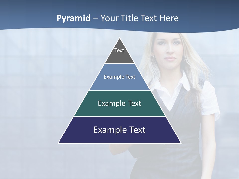 Fit Woman Joy PowerPoint Template