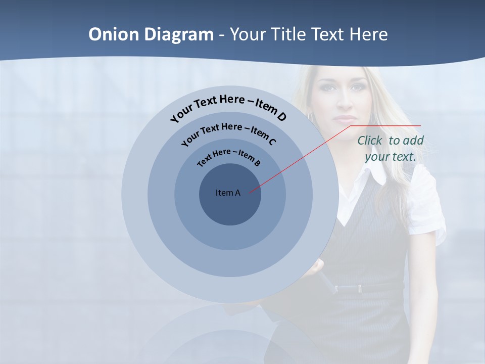 Fit Woman Joy PowerPoint Template