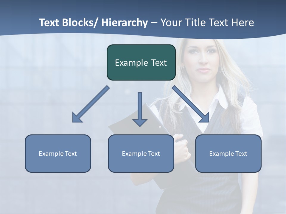 Fit Woman Joy PowerPoint Template