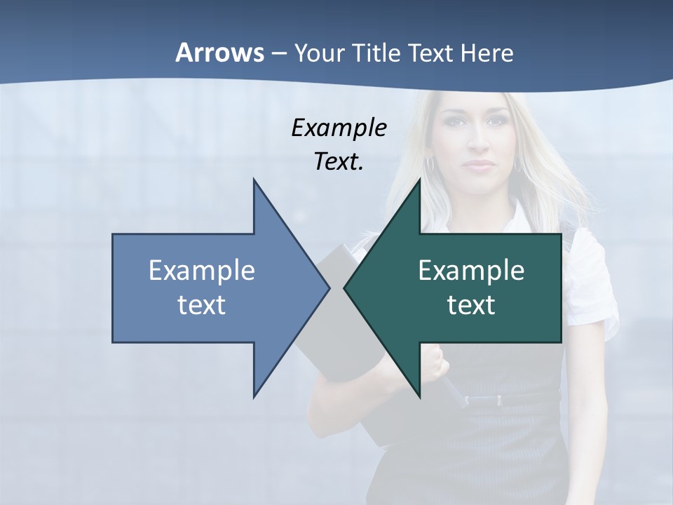 Fit Woman Joy PowerPoint Template