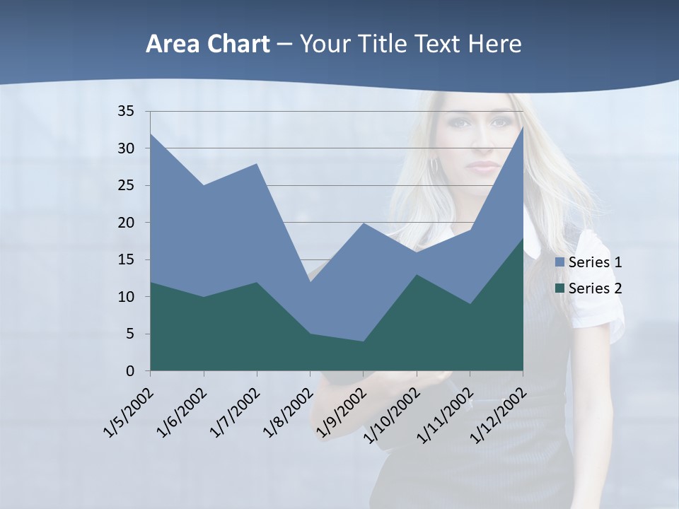 Fit Woman Joy PowerPoint Template
