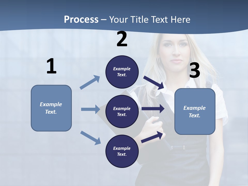 Fit Woman Joy PowerPoint Template