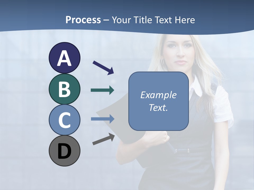 Fit Woman Joy PowerPoint Template