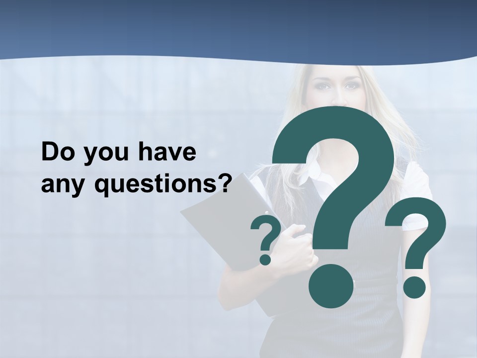 Fit Woman Joy PowerPoint Template