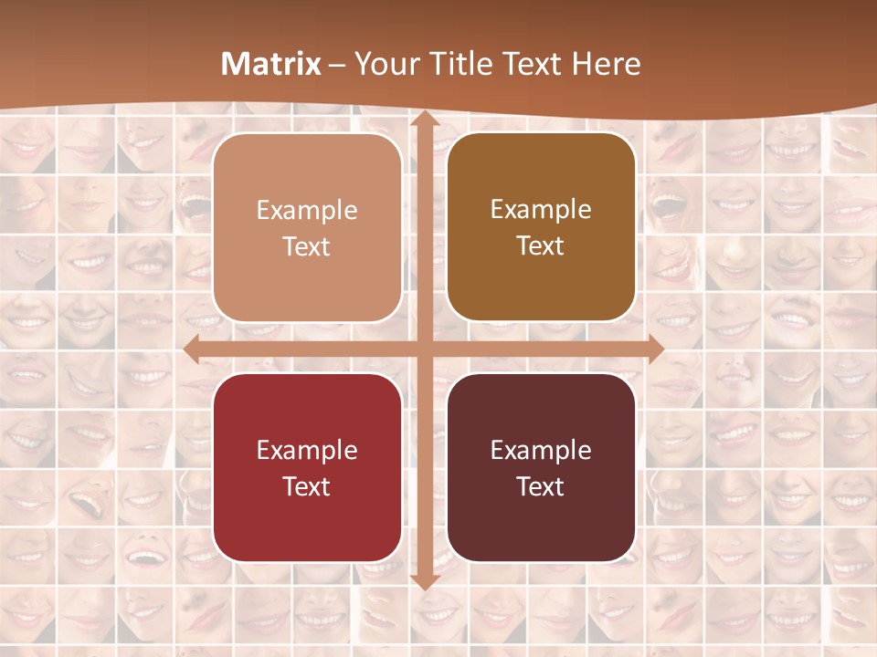 Composition Makeup Happy PowerPoint Template