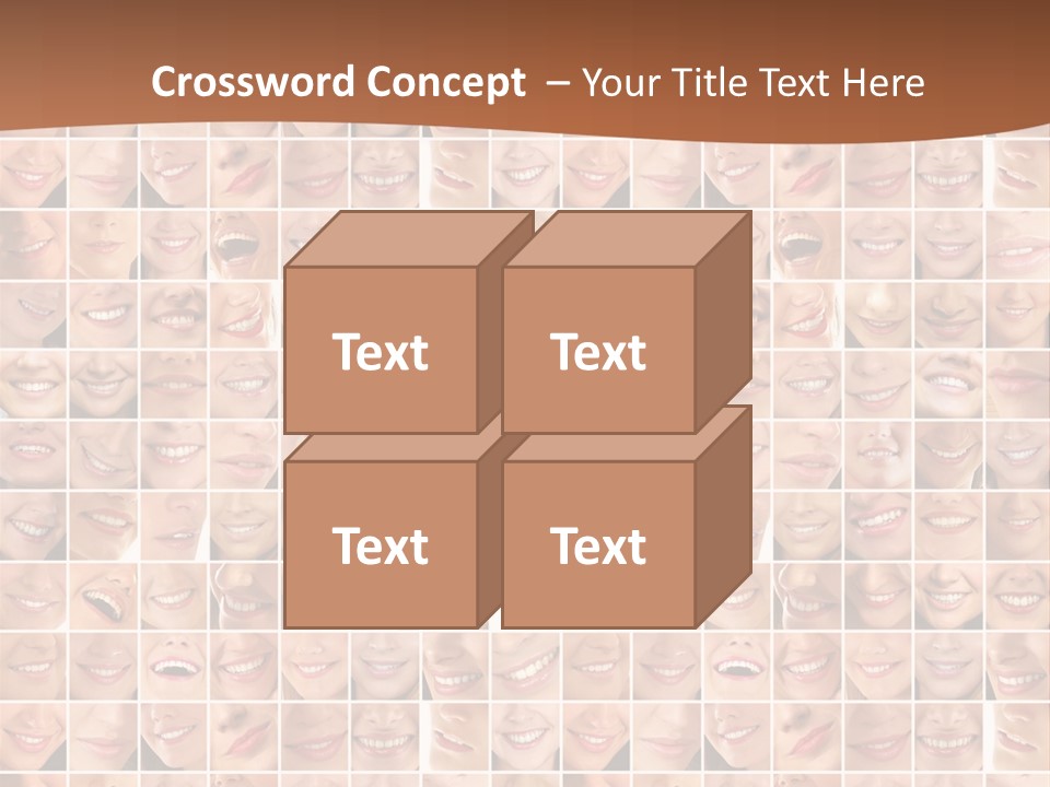 Composition Makeup Happy PowerPoint Template