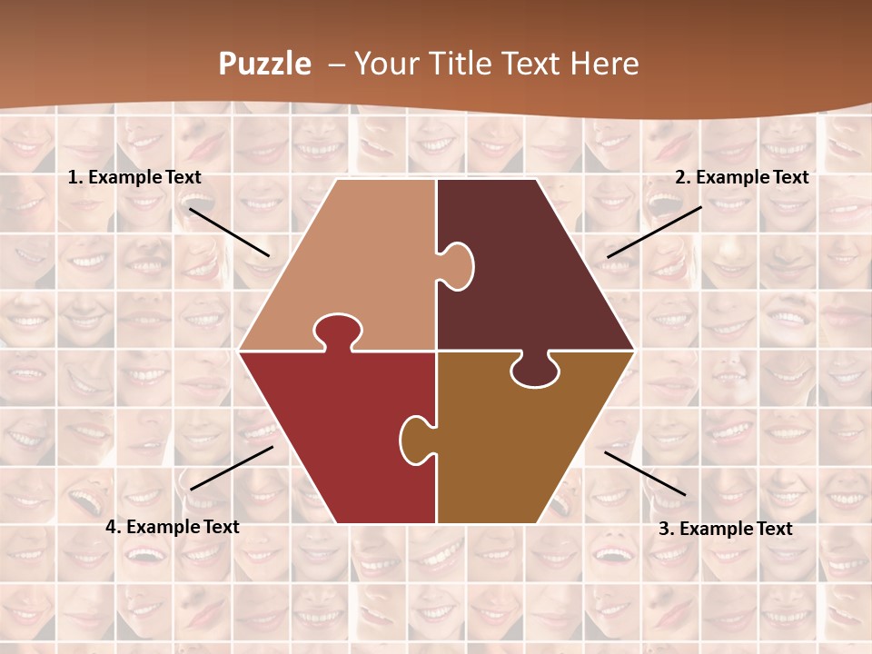 Composition Makeup Happy PowerPoint Template